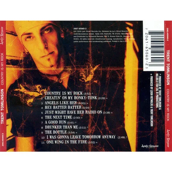 Trent Tomlinson - Country Is My Rock (CD) (VG+) - Picture 2 of 5